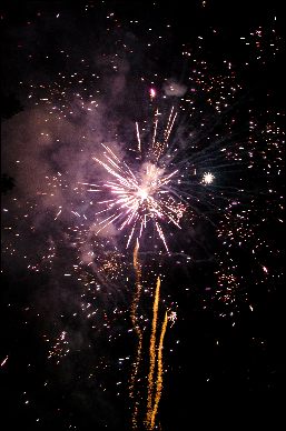 Feuerwerk, Hochzeit, heiraten, Höhepunkt, spektakulär, Abschluss