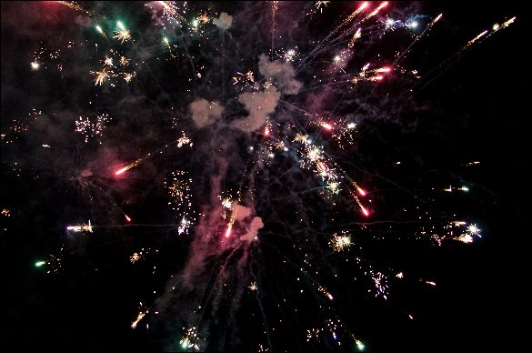 Feuerwerk, Hochzeit, heiraten, Höhepunkt, spektakulär, Abschluss