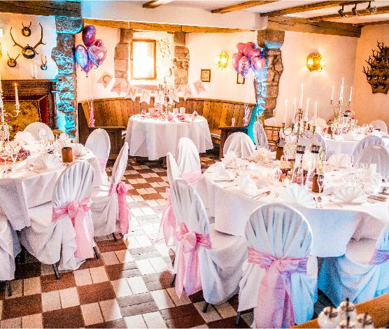 Hochzeit heiraten Silberhochzeit Goldenhochzeit festliche Location